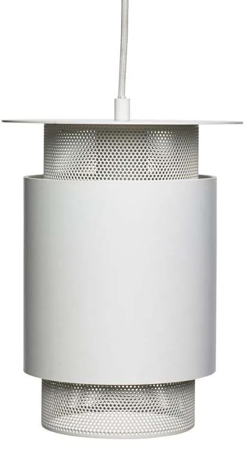 Hübsch - Edge Lampada a Sospensione Mesh Bianco Hübsch