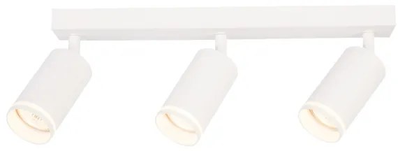Faretto PIPE 3xGU10/10W/230V bianco