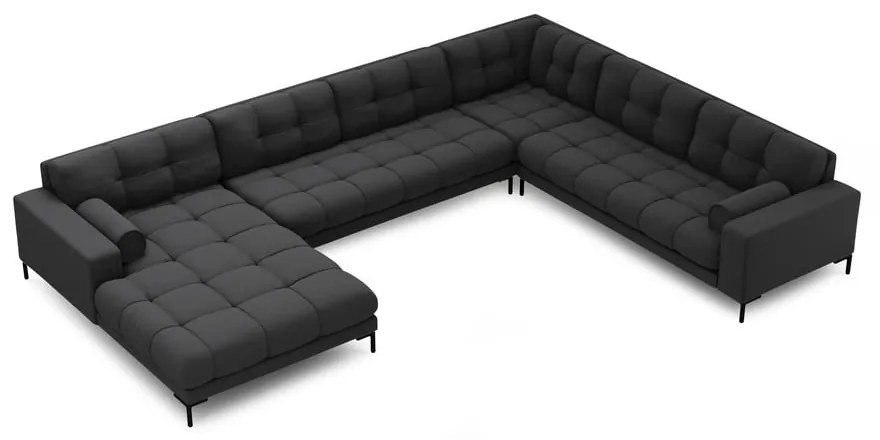 Divano angolare grigio scuro (angolo destro) Bali - Cosmopolitan Design