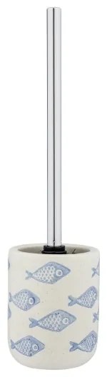 WENKO 24313100 - Spazzola per WC AQUAMARIN 10x40 cm beige