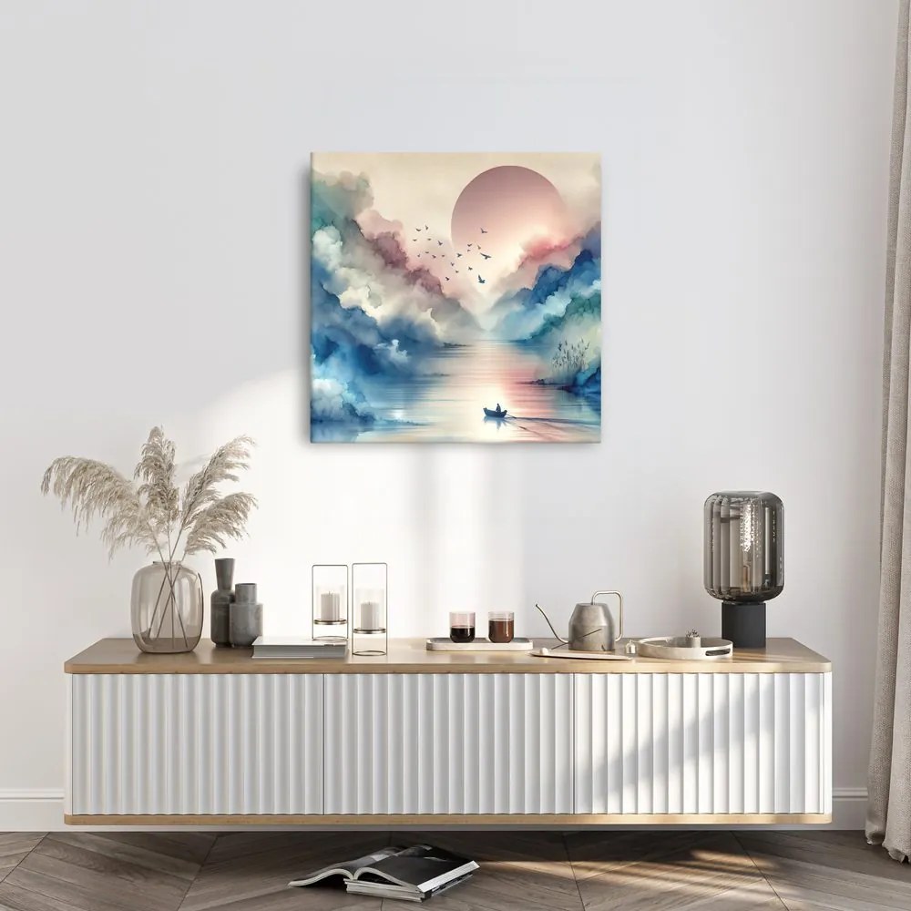 Quadro su tela – Tocco di cielo e terra