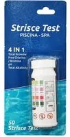 STRISCE TEST ACQUA PISCINA CLORO PH 4 IN 1 PER PISCINE 50 PZ ALL'INTERNO