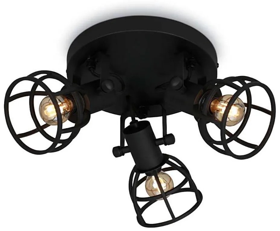 Briloner 2669-035 - Faretto RETRO 3xE14/25W/230V