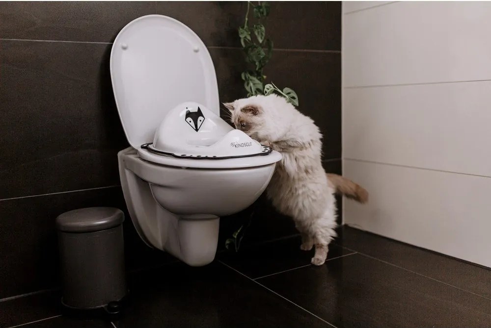 Sedile del water per bambini bianco - Kindsgut