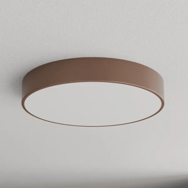 Brilagi - Plafoniera CLARE 4xE27/40W/230V diam. 50 cm marrone