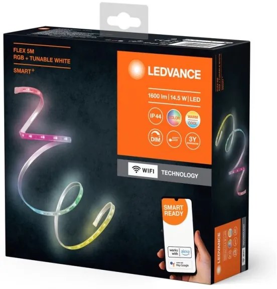 Ledvance - LED RGB+TW Dimmerabile per esterni striscia FLEX 5m LED/14,5W/230V Wi-Fi