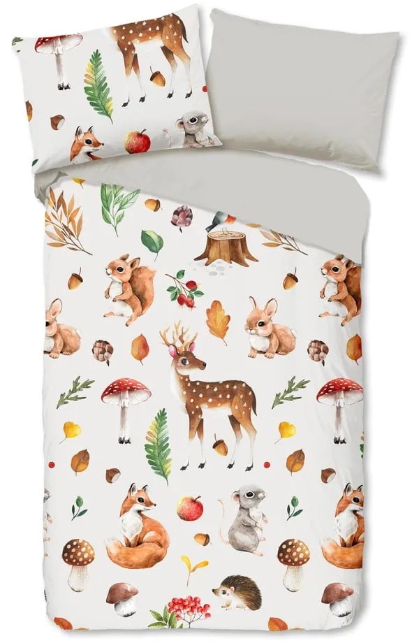 Biancheria da letto per bambini in flanella per letto singolo 140x200 cm - Good Morning