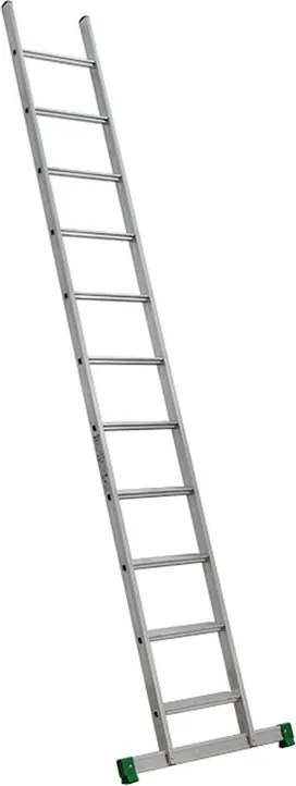 Scala FACAL Prima Singola in alluminio 11 gradini portata massima 150 kg EN 131 per lavori fino a 4.4 m