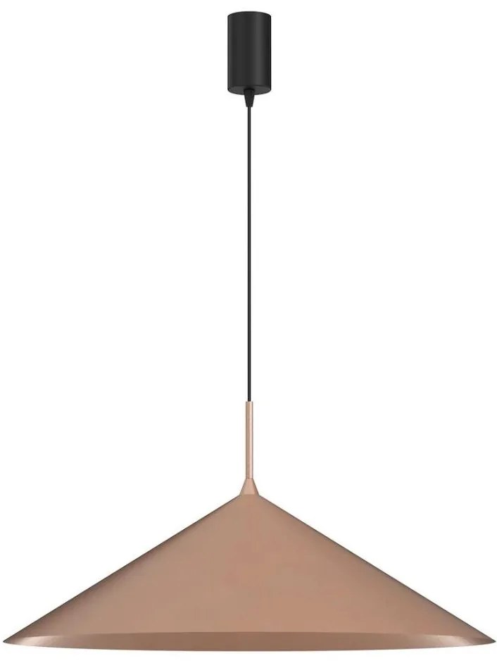 Lampadario a cavo CAPITAL 1xGX53/15W/230V Ø 60 cm oro rosa