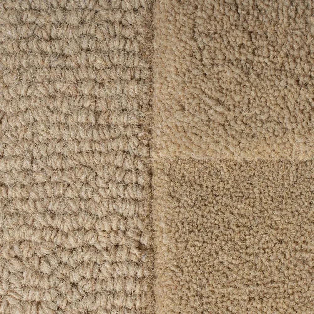 Tappeto in lana di colore naturale 200x290 cm Gigi - Flair Rugs