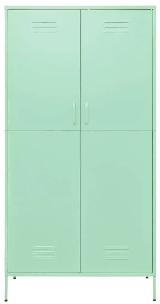 Armadio menta 90x50x180 cm in acciaio