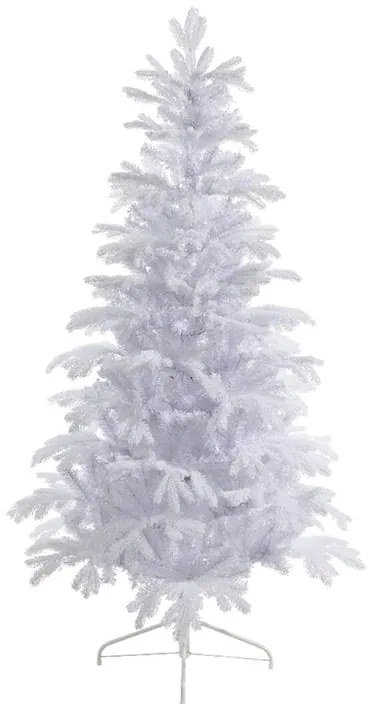 Albero di Natale artificiale innevato Orlando Bianco bianco H 210 cm x Ø 120 cm