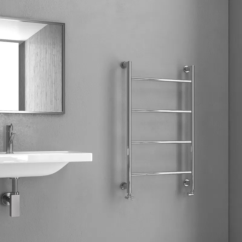 Termoarredo scaldasalviette 900x560mm interasse 500mm KAM-D6009 - KAMALU