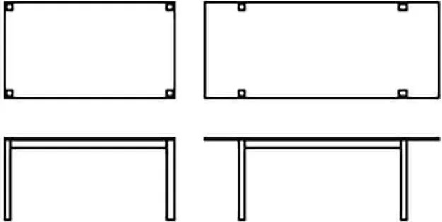 OUREA - tavolo da pranzo allungabile
