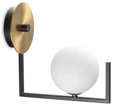 Ideal Lux - Applique a LED BIRDS 1xG9/3W/230V nero/oro