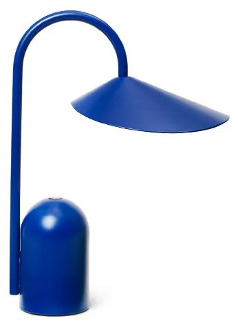 Ferm Living - Arum Portable Lampada da Tavolo Bright Blue ferm LIVING