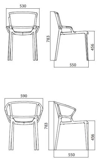 Infiniti design sedia fiorellina