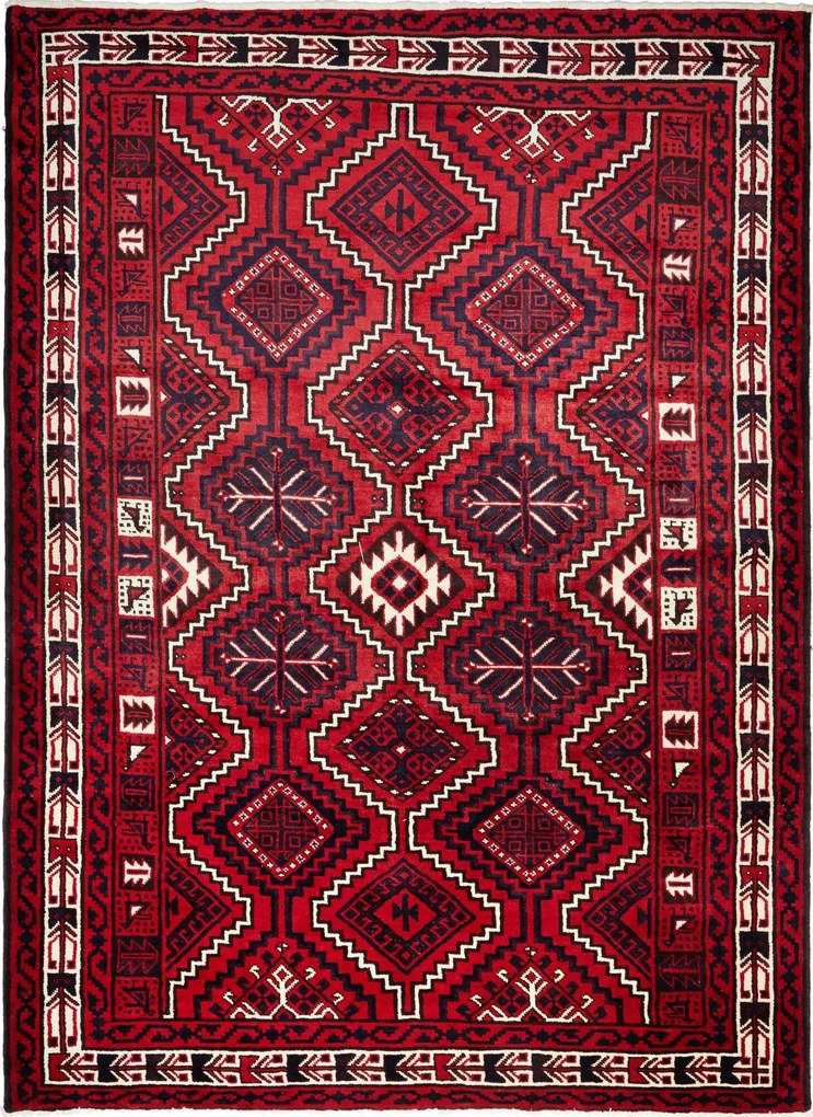 Lori Tappeto 230 x 310 Rosso (Iran) Annodato A Mano