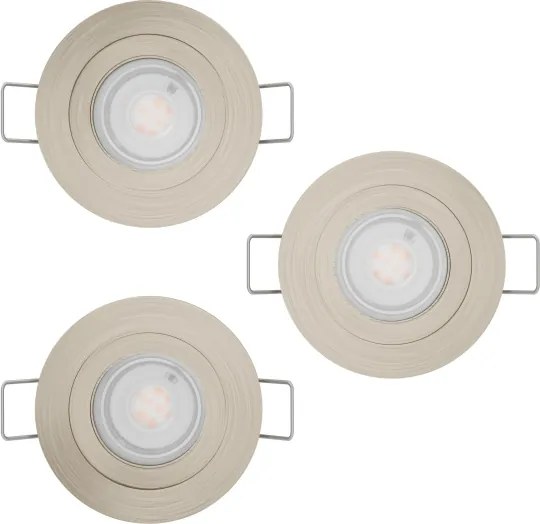 Eglo 902268 - SET 3x faretti da incasso BARRANCO LED/4,8W/230V cromato