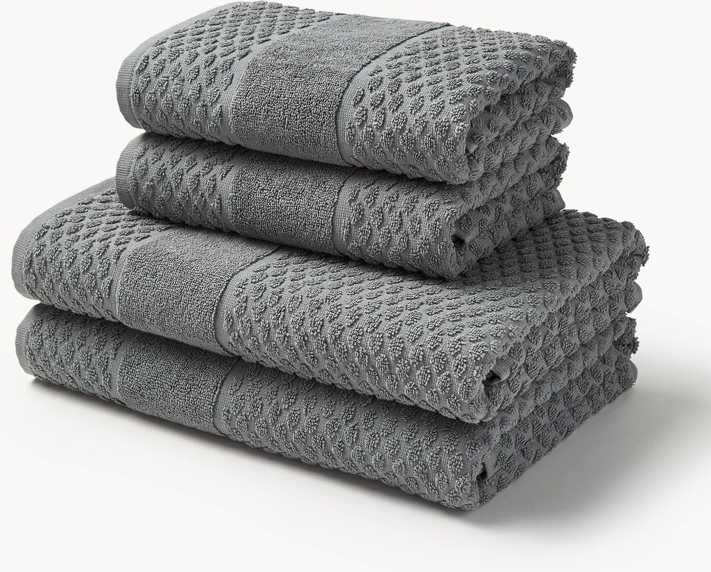 Set di asciugamani Katharina, varie misure