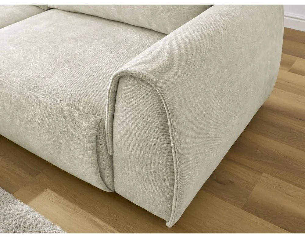 Divano angolare beige Aden – Bobochic Paris