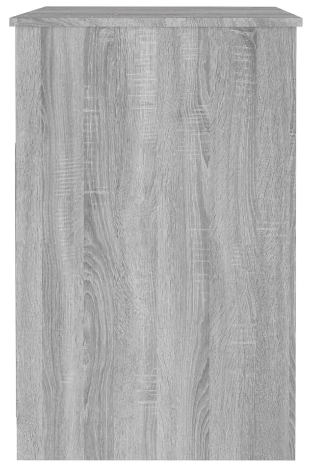 Cassettiera Grigio Sonoma 40x50x76 cm in Legno Multistrato