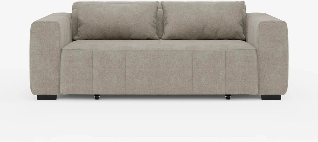 Doric divano 3 posti con sedute allungabili tramite relax elettrico - poggiatesta reclinabile in tessuto smacchiabile T23