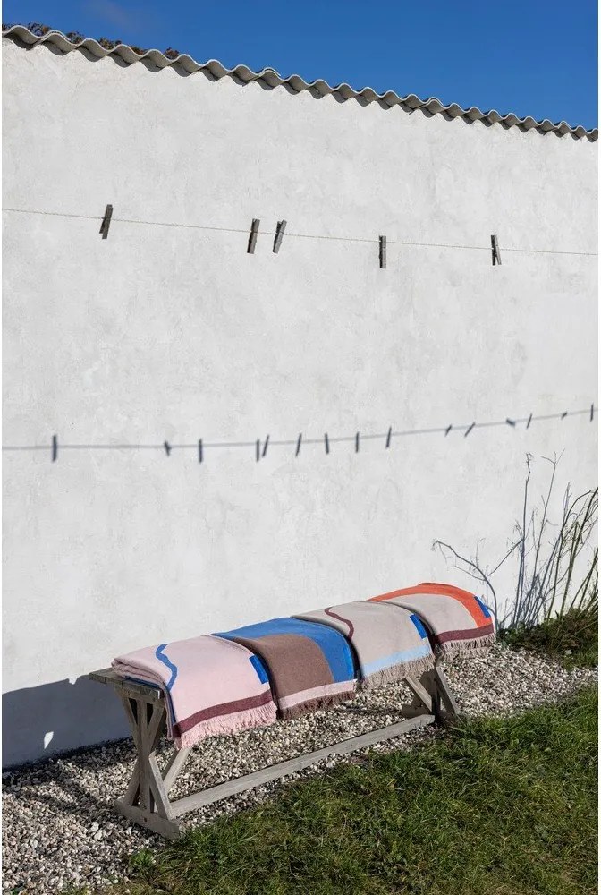 Coperta beige 130x175 cm Studio – Mette Ditmer Denmark