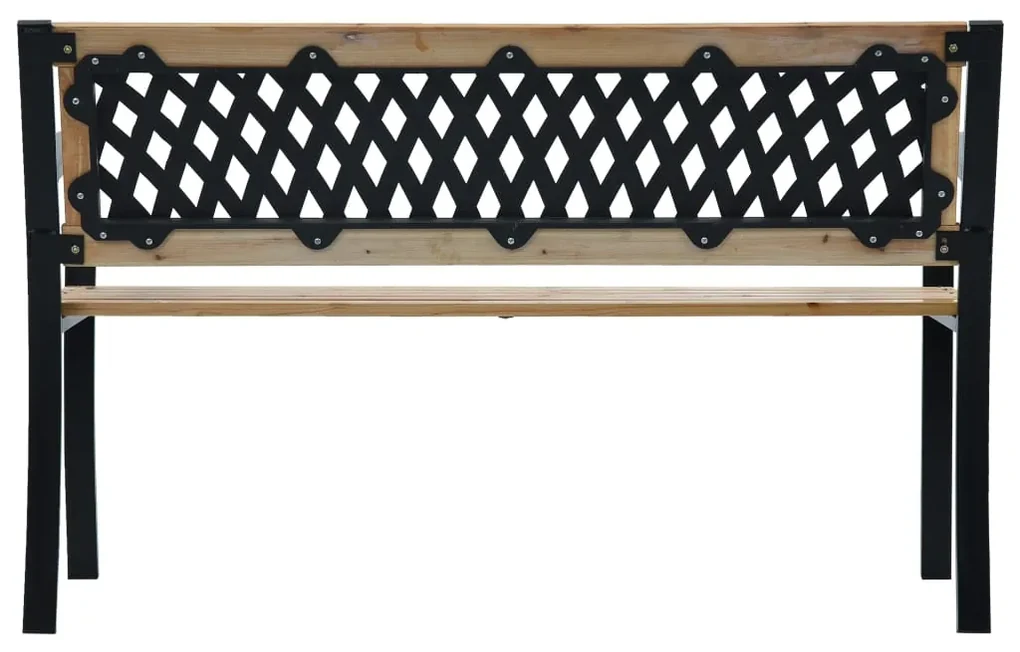 Panchina da giardino 120 cm in legno