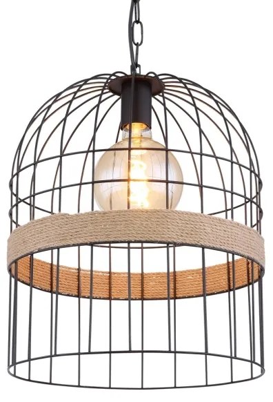 Globo 15677H1 - Lampadario su catena HALIA 1xE27/60W/230V