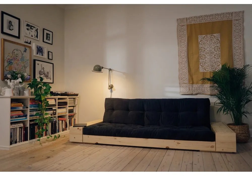 Divano letto verde 244 cm Base - Karup Design