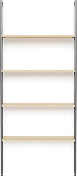 Kit cabina armadio PROJECT KIT SCAFFALE 4R 90X33CM INDUS in alluminio 95 x 220 x 33 cm marrone/antracite