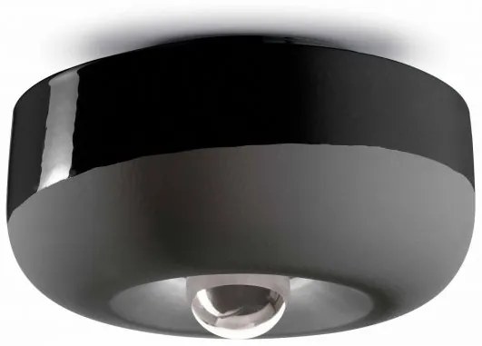 Plafoniera bellota nero carbone c2542(nec)