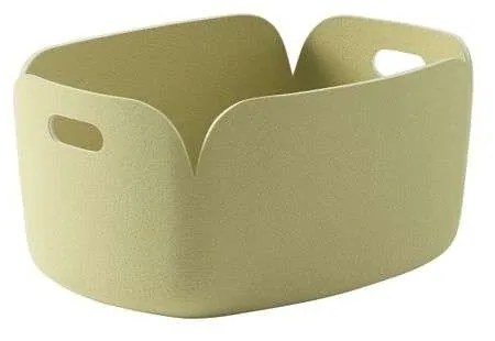 Muuto - Restore Basket Beige Green Muuto