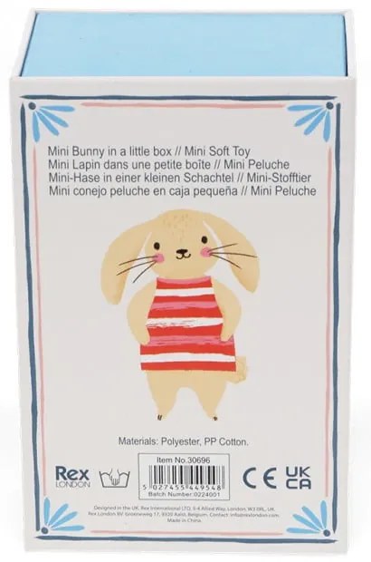 Peluche Mini Bunny in a Little Box - Rex London