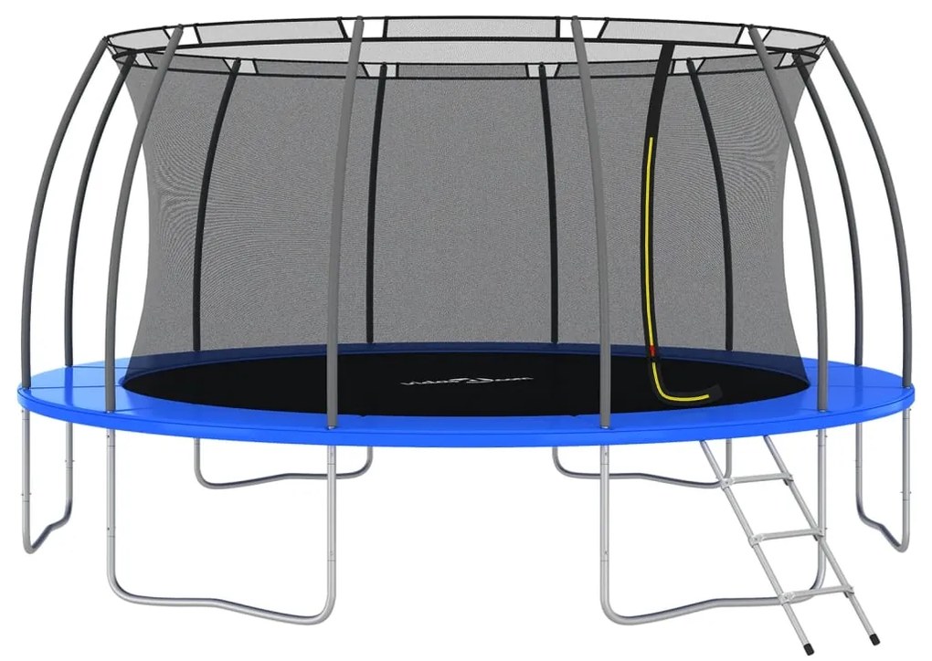 Set Trampolino Rotondo 488x90 Cm 150 Kg /