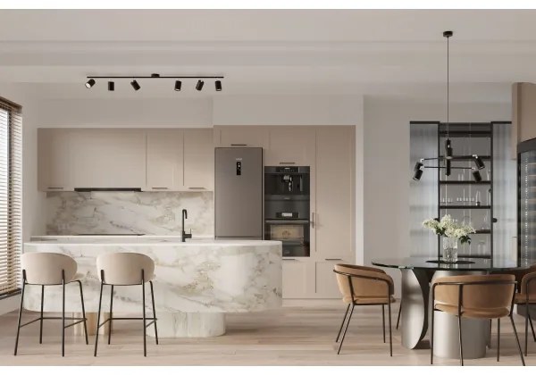 Sollux SL.1168 - Faretto LEMMI 4xGU10/10W/230V nero