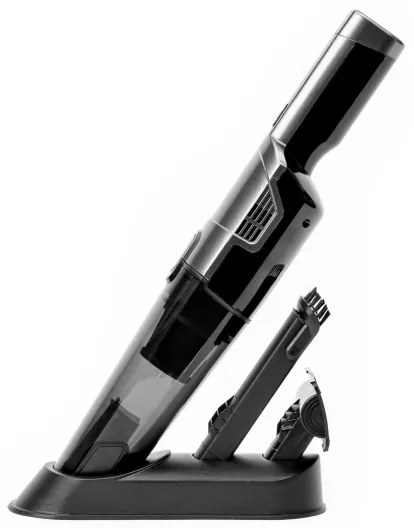 Aspiratore portatile ricaricabile per auto 75W/2800 mAh nero