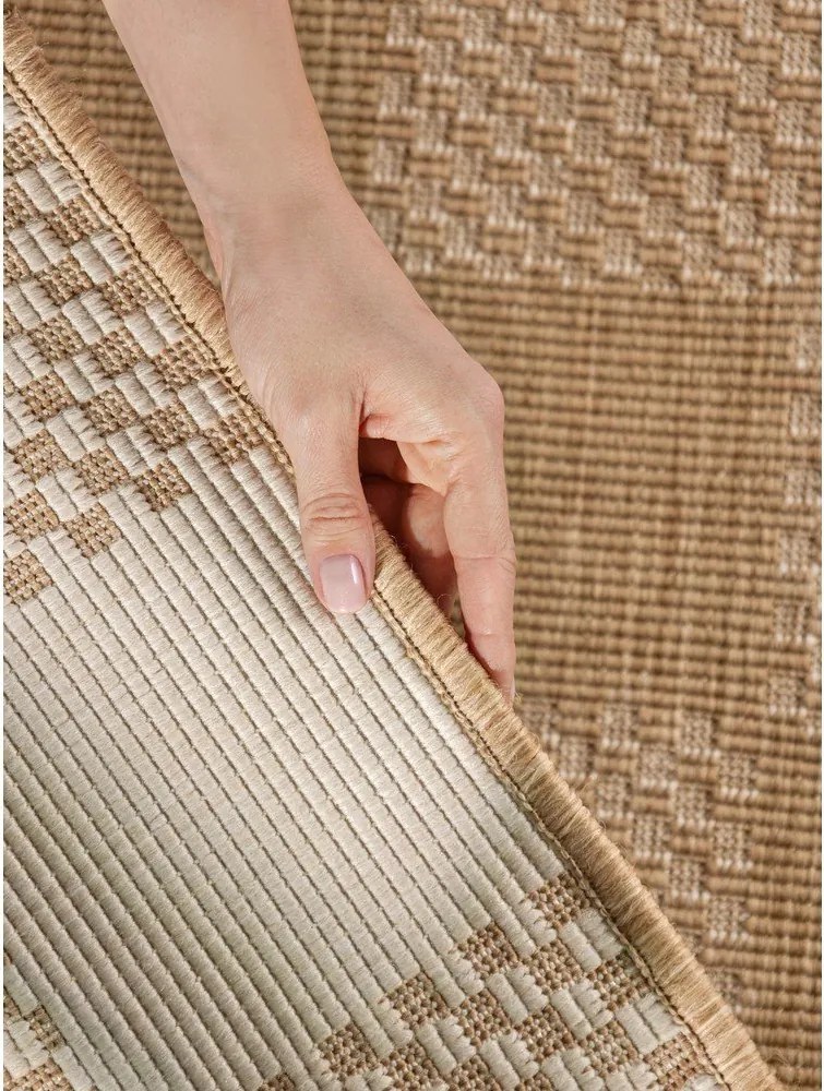 Tappeto da interno/esterno color crema/di colore naturale 120x170 cm Haringey Dorothy – Ted Baker