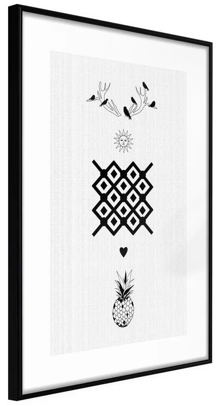 Poster  Creativity  Cornice Quadri Cornice nera, Larghezza x Altezza Home decor 20x30