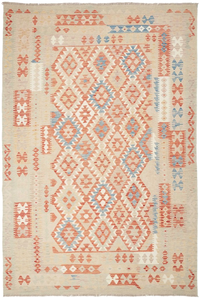 Kilim Tappeto 290 x 200 (Pakistan) Tessuto A Mano