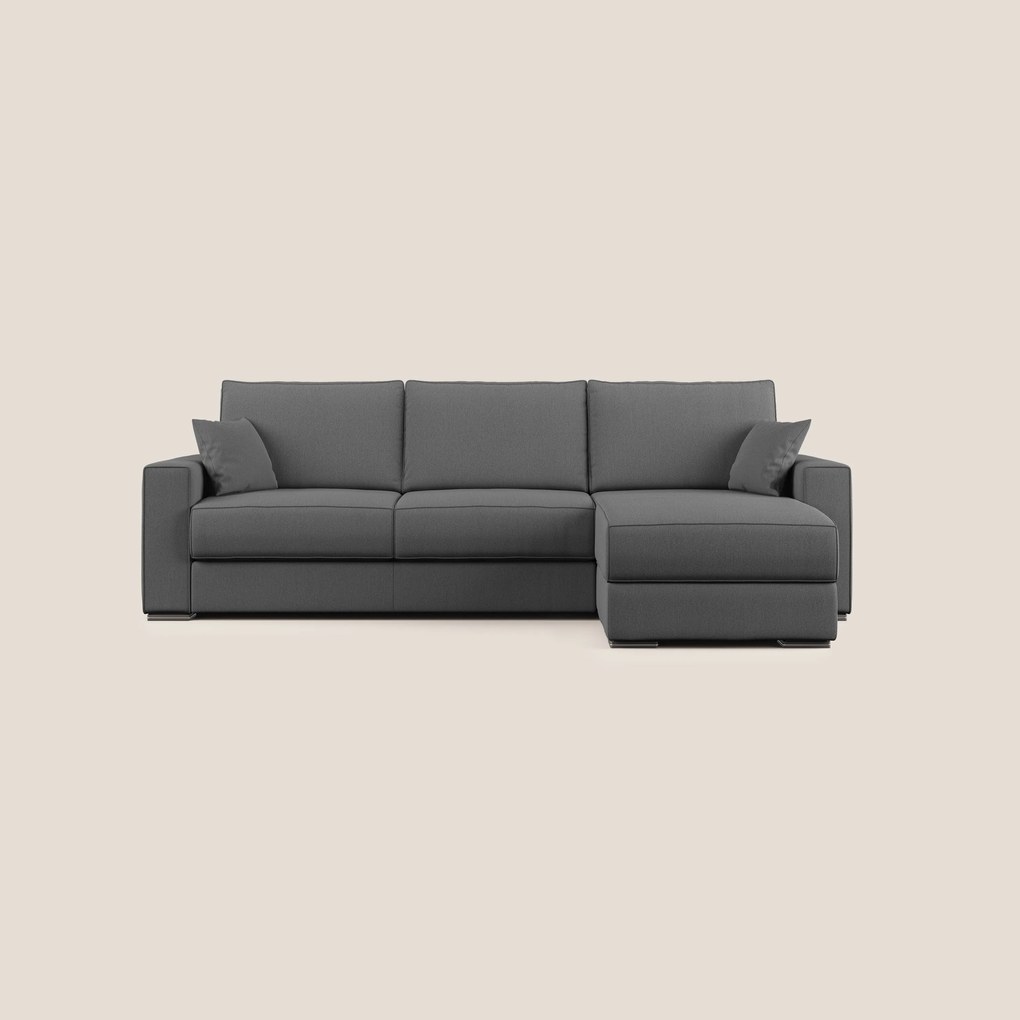 Dream Divano letto angolare in tessuto smacchiabile T05