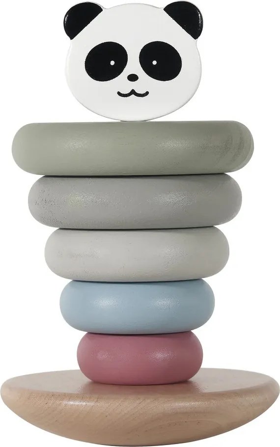 Torre impilabile in legno Panda - Kindsgut
