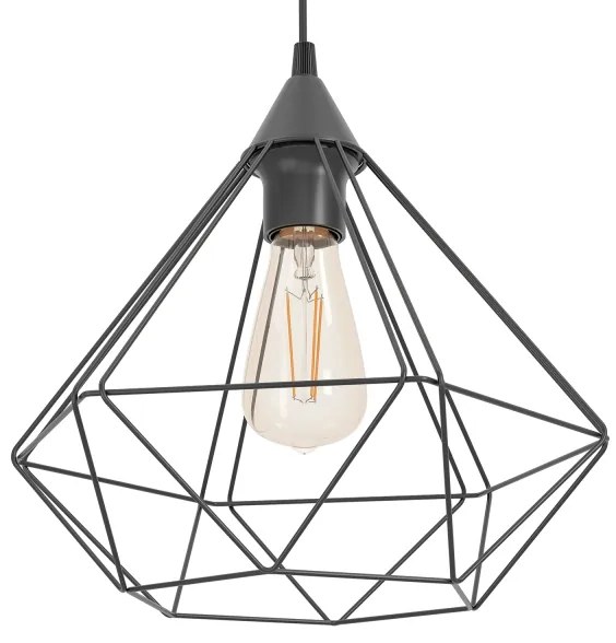 Eglo 94188 - Lampadario TARBES 1xE27/60W/230V