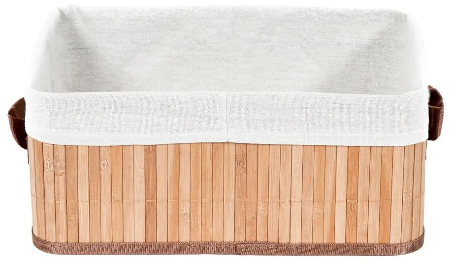 Cesto portaoggetti in bambù marrone Carossa - Compactor