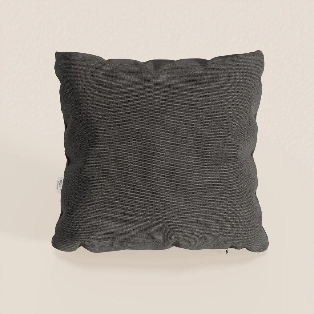 Honey cuscino disponibile in diversi colori realizzato in tessuto simil cotone impermeabile T13 antracite