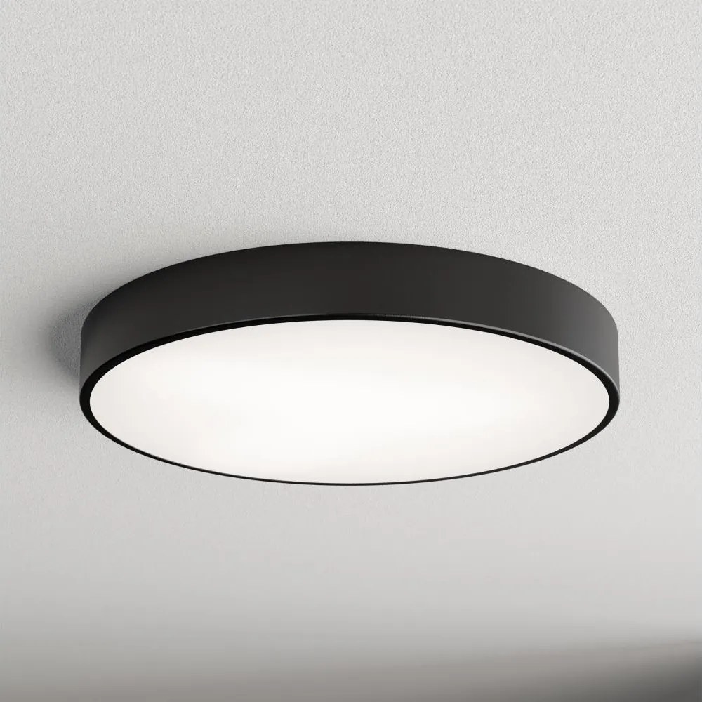 Brilagi - Plafoniera CLARE 5xE27/40W/230V diametro 60 cm nero