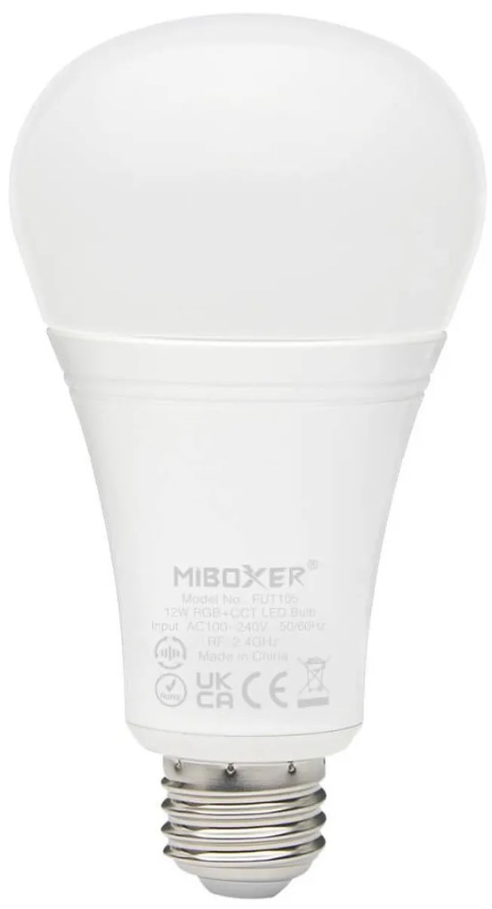 Lampadina LED E27 T74 12W RGB+CCT Dimmerabile Colore RGB+CCT