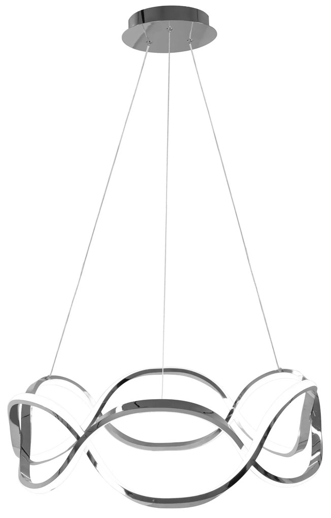 Lampada LED APP801-CP Twist Chrome