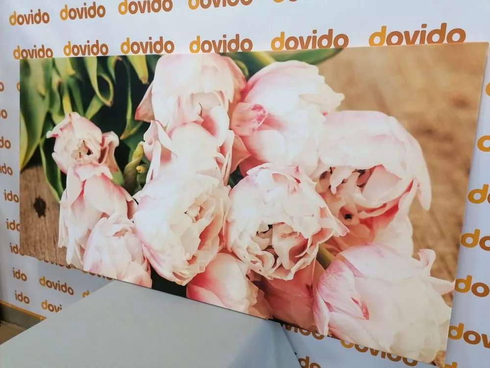 Stampa su tela – Bouquet romantico di fiori